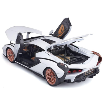 Bburago Lamborghini Sian FKP 37 1/18 white/black