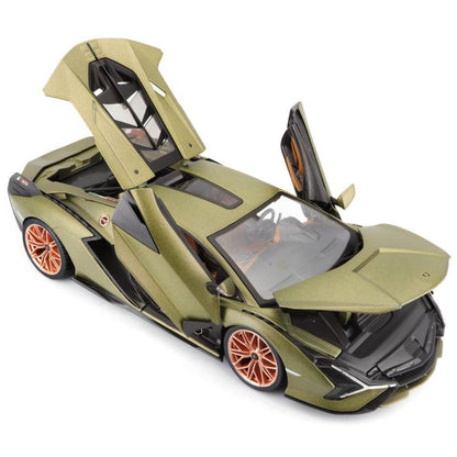 Bburago Lamborghini Sián FKP 37, 1:18, green
