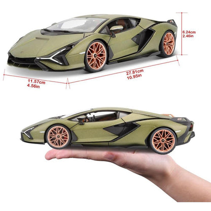 Bburago Lamborghini Sián FKP 37, 1:18, green