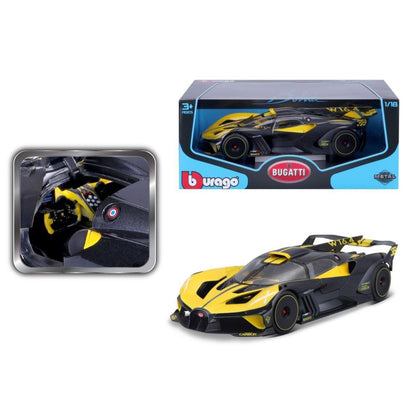 Bburago Bugatti Bolide 1/18 yellow/black
