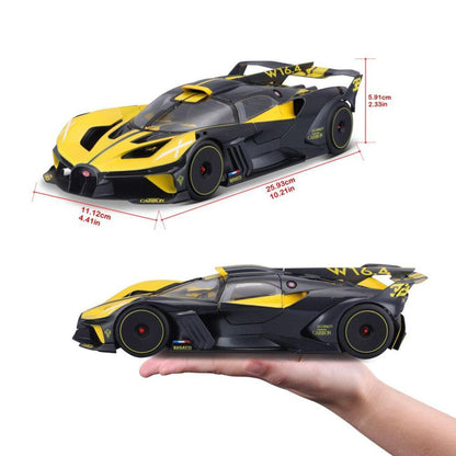 Bburago Bugatti Bolide 1/18 yellow/black