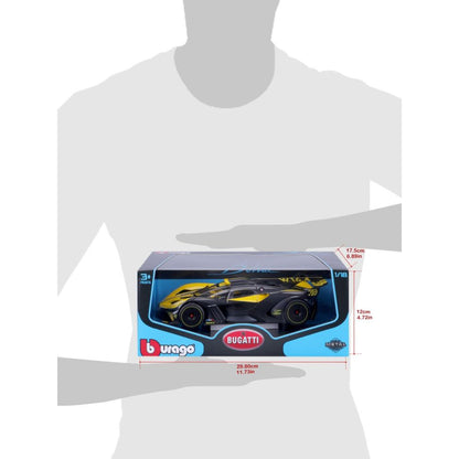 Bburago Bugatti Bolide 1/18 yellow/black