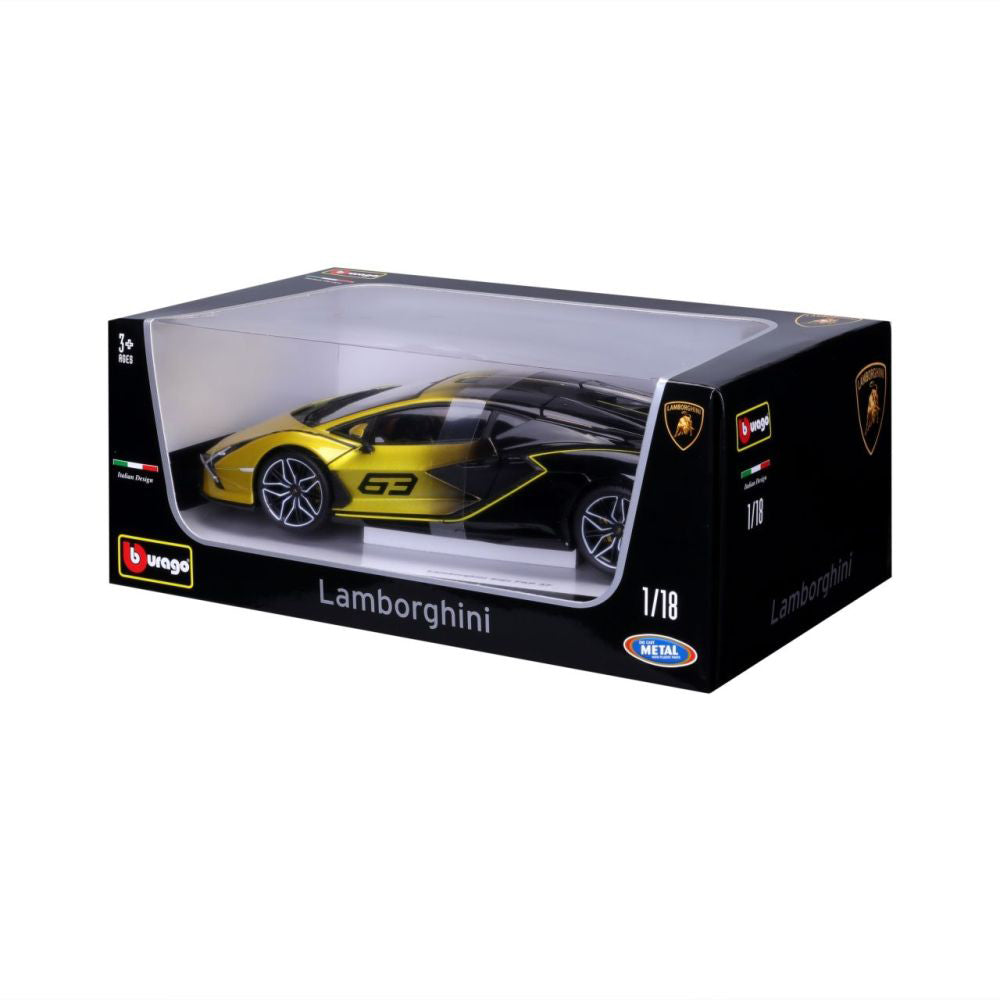 Bburago Lamborghini Sian FKP 37 1/18 yellow/black