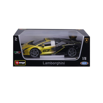 Bburago Lamborghini Sian FKP 37 1/18 yellow/black