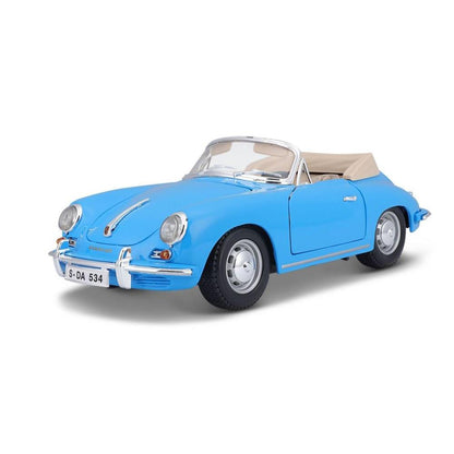 Porsche 356B Cabriolet 1961, 1:18, blue
