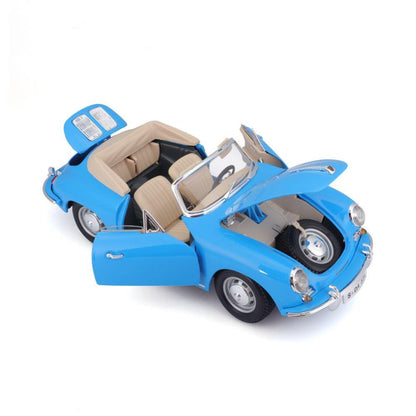 Porsche 356B Cabriolet 1961, 1:18, blue