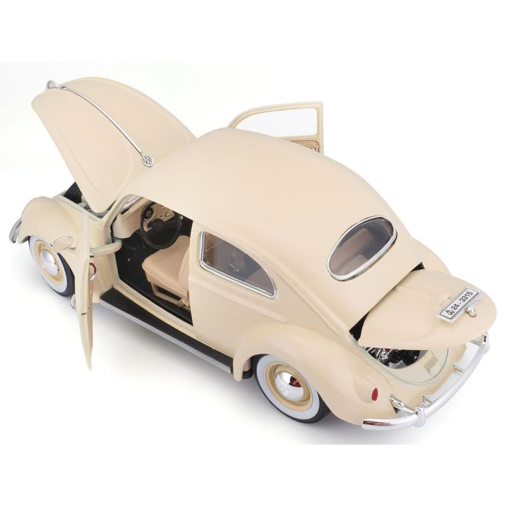 Bburago Volkswagen Coccinelle 1955 beige 1/18