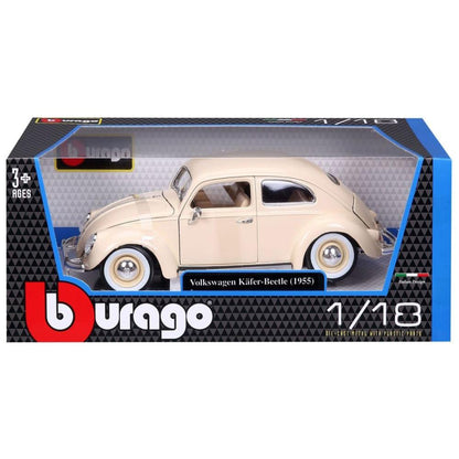 Bburago Volkswagen Coccinelle 1955 beige 1/18