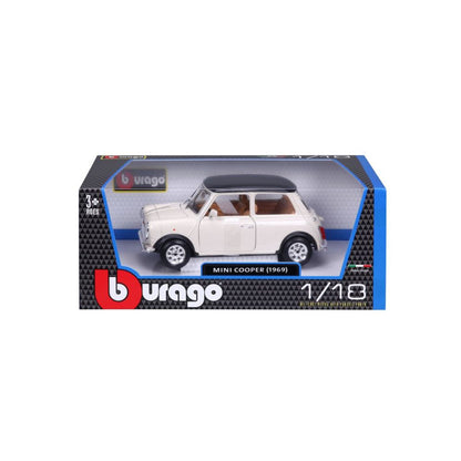 Bburago Mini Cooper 1969, 1:18