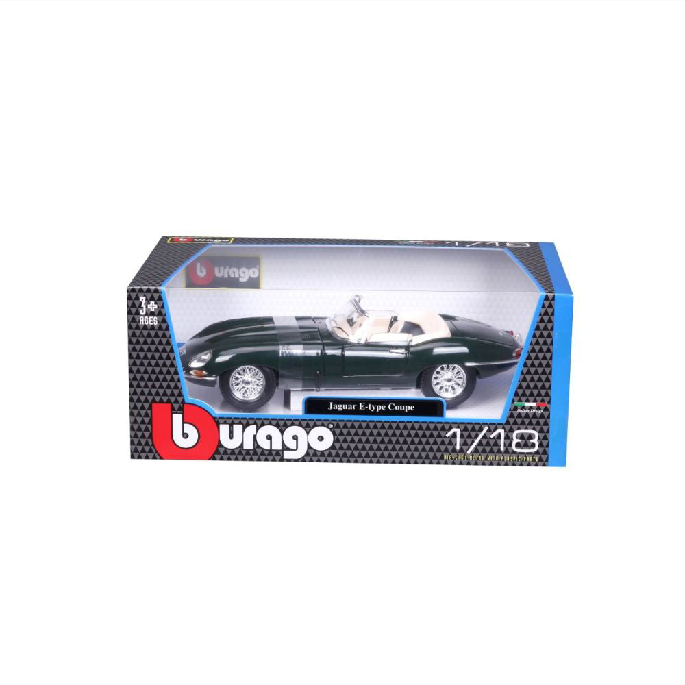 Jaguar E Cabriolet 1961, 1:18, green