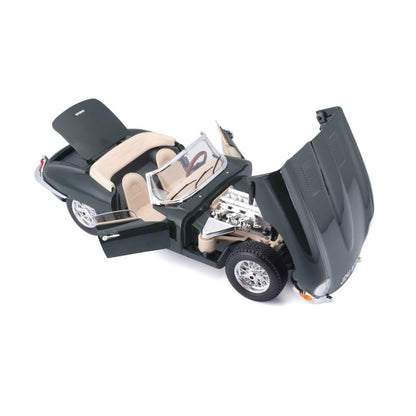 Jaguar E Cabriolet 1961, 1:18, green