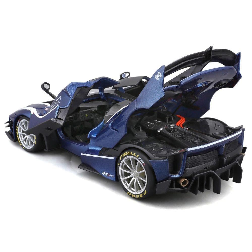 Bburago Ferrari R&amp;P FXX-K EVO 1/18 bleue