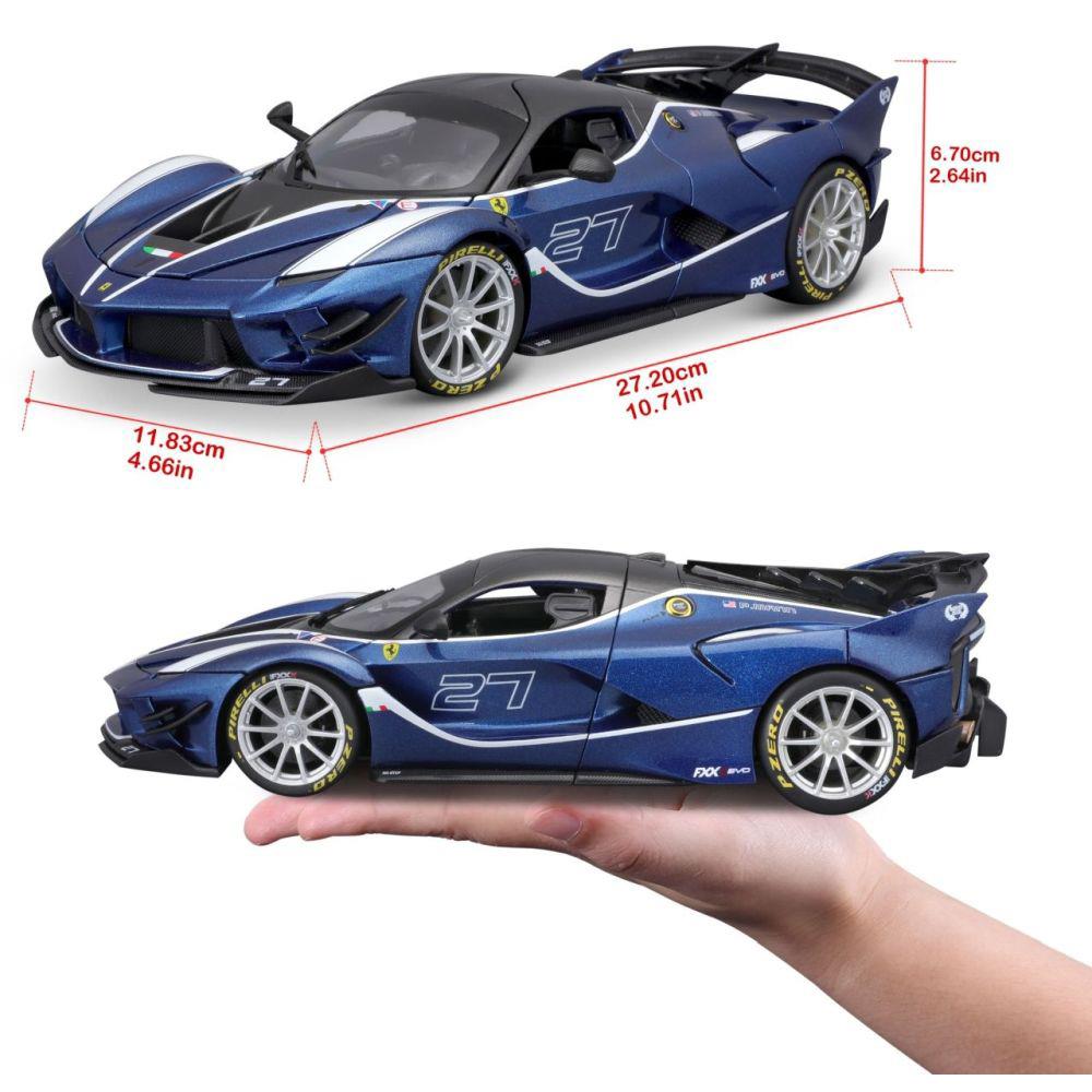 Bburago Ferrari R&amp;P FXX-K EVO 1/18 bleue