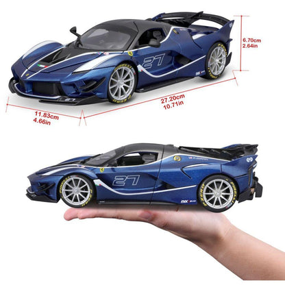 Bburago Ferrari R&amp;P FXX-K EVO 1/18 bleue