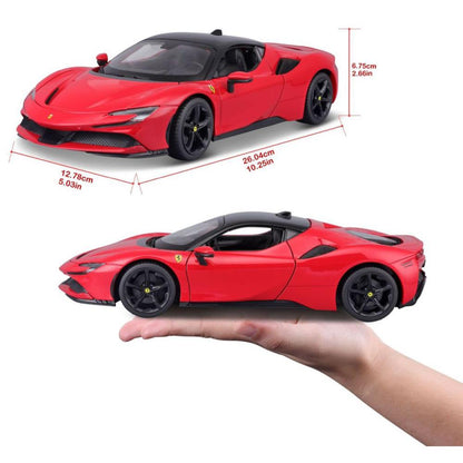 Bburago Ferrari R&amp;P SF90 Stradale 1/18 red