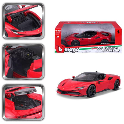 Bburago Ferrari R&amp;P SF90 Stradale 1/18 red