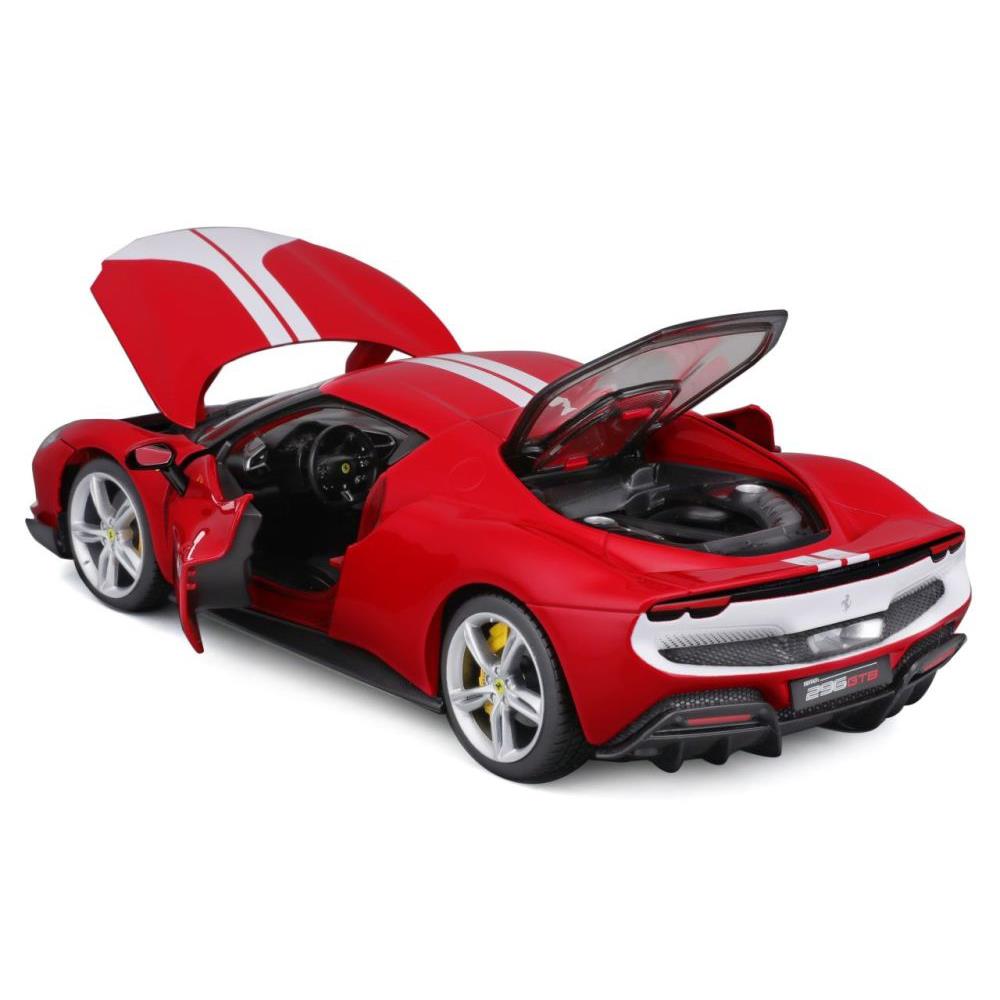Bburago Ferrari R&amp;P 296 GTB Assetto Fiorano 1/18 red