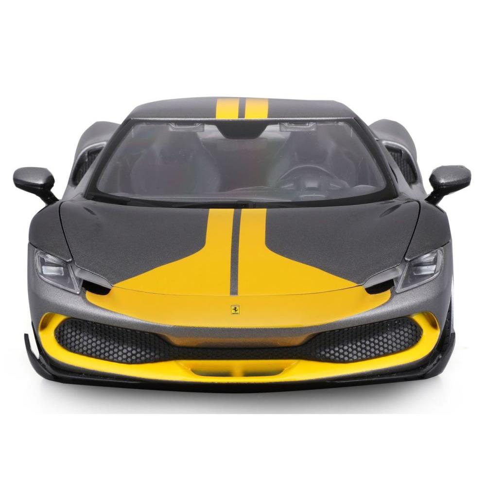 Bburago Ferrari R&amp;P 296 GTB Assetto Fiorano 1/18 silver