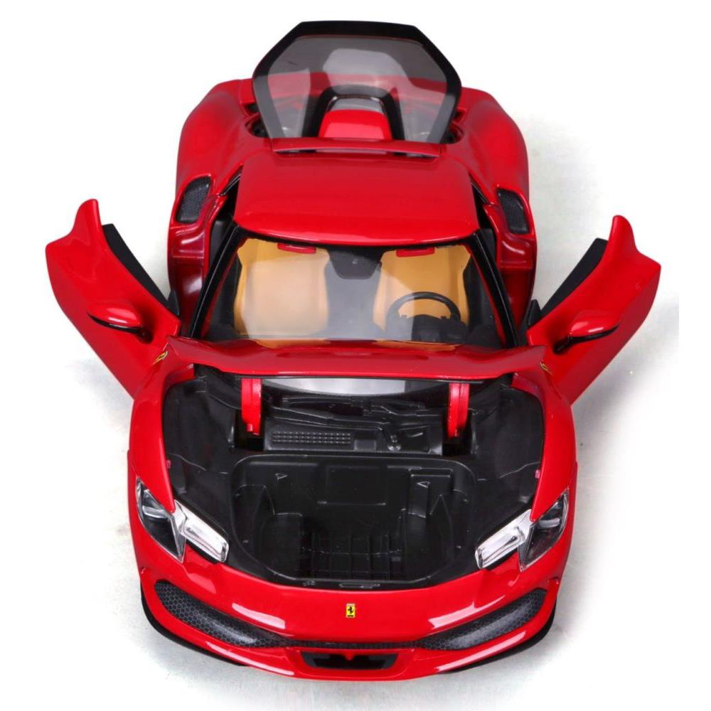 Bburago Ferrari R&amp;P 296 GTB Rosso Corsa 1/18 red