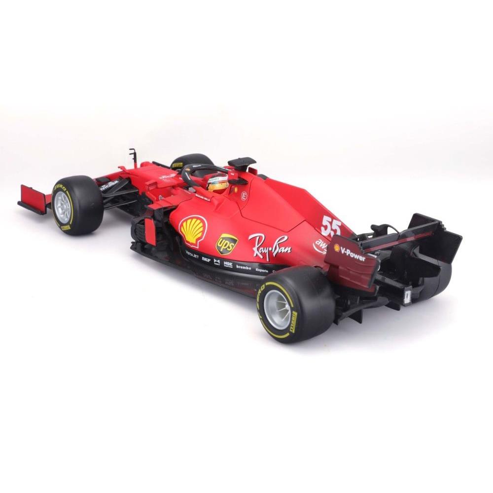 Bburago Ferrari F1 2021 #55 Carlos Sainz, 1:18