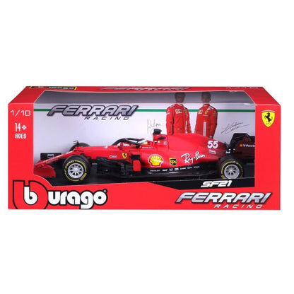 Bburago Ferrari F1 2021 #55 Carlos Sainz, 1:18