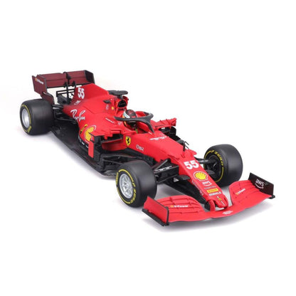 Bburago Ferrari F1 2021 #55 Carlos Sainz, 1:18