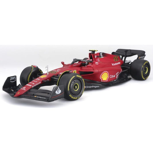 Bburago Ferrari F1-75 2022 Carlos Sainz, 1:18