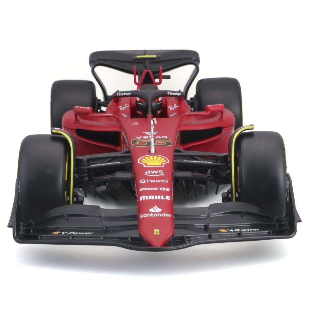 Bburago Ferrari F1-75 2022 Carlos Sainz, 1:18