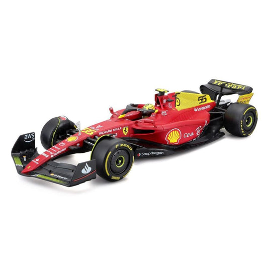 Bburago Ferrari F1-75, 1:18 Special Edition Carlos Sainz 2022