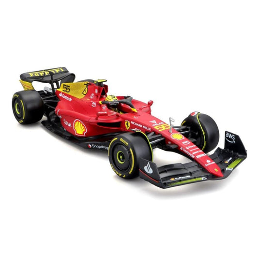 Bburago Ferrari F1-75, 1:18 Special Edition Carlos Sainz 2022