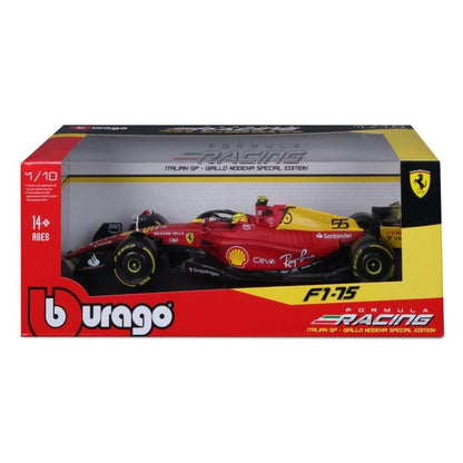 Bburago Ferrari F1-75, 1:18 Special Edition Carlos Sainz 2022