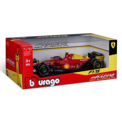 Bburago Ferrari F1-75, 1:18 Special Edition Carlos Sainz 2022