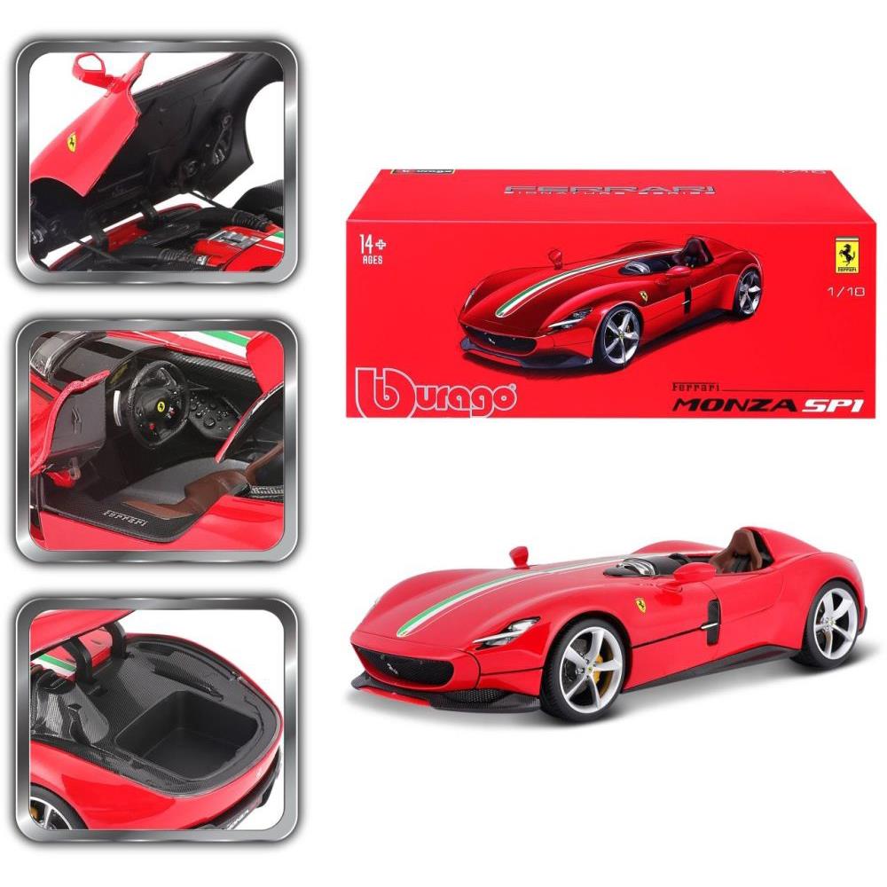 Bburago Ferrari Signature Monza SP1 1/18 rouge