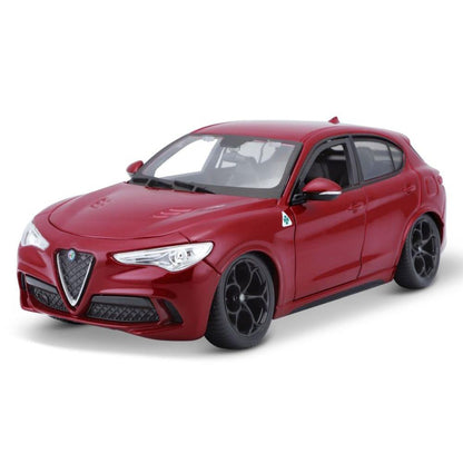 Bburago Alfa Romeo Stelvio, 1:24, red