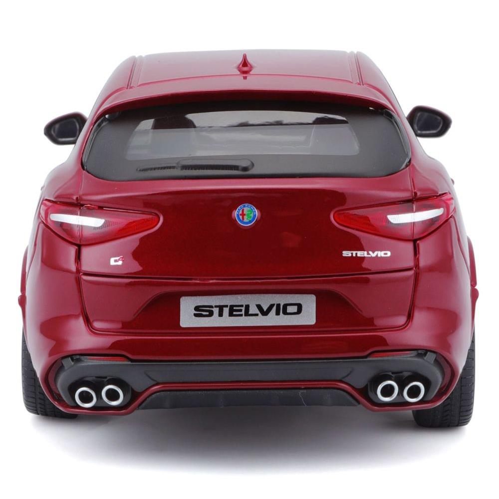 Bburago Alfa Romeo Stelvio, 1:24, red