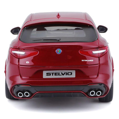 Bburago Alfa Romeo Stelvio, 1:24, red