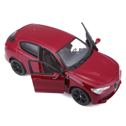 Bburago Alfa Romeo Stelvio, 1:24, red
