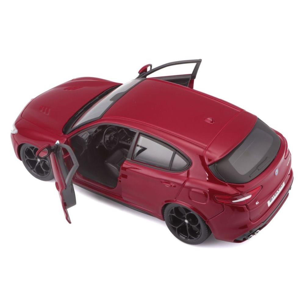 Bburago Alfa Romeo Stelvio, 1:24, red