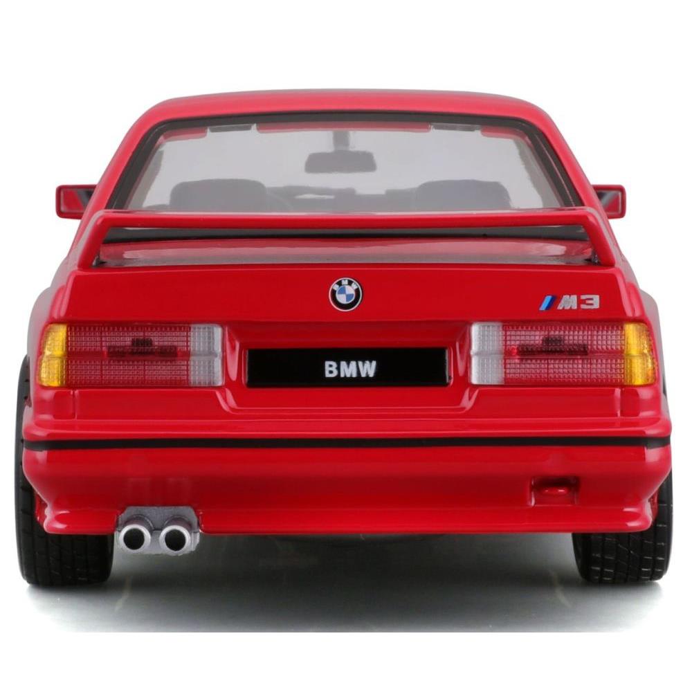 Bburago BMW M3 (E30) 1988, rot, 1:24