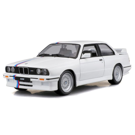 Bburago BMW M3 (E30) 1988 1/24 blanche