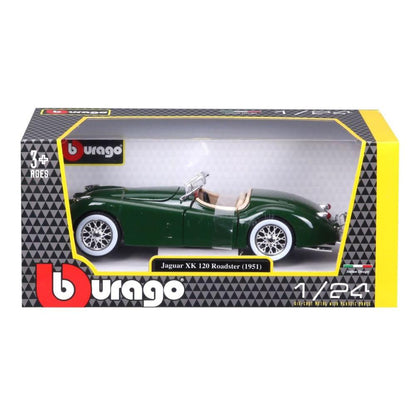 Bburago Jaguar XK 120 Roadster 1951 green 1/24