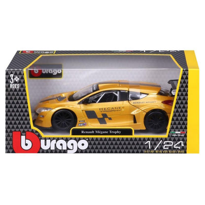 Bburago Renault Megane Trophy jaune 1/24