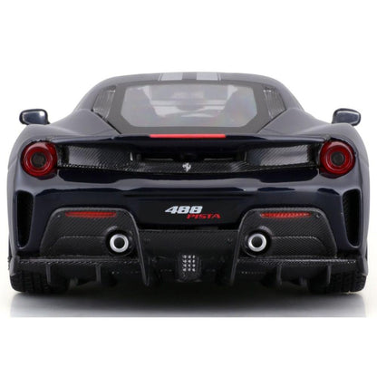Bburago Ferrari R&amp;P 488 Pista 1/24 blue