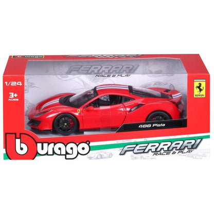 Ferrari R&amp;P 488 Pista 1:24 rouge