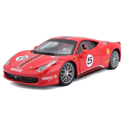 Bburago Ferrari Racing 458 Challenge 1/24 rouge