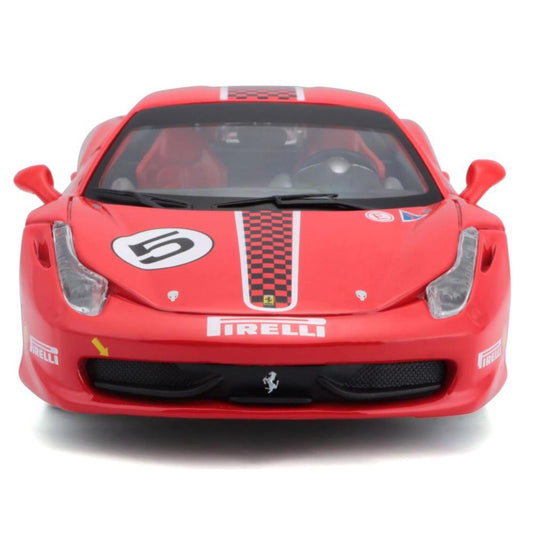 Bburago Ferrari Racing 458 Challenge 1/24 rouge