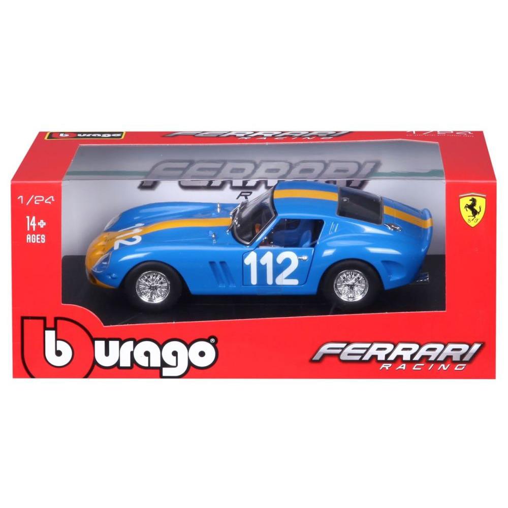 Bburago Ferrari Racing 250 GTO 1/24 bleue