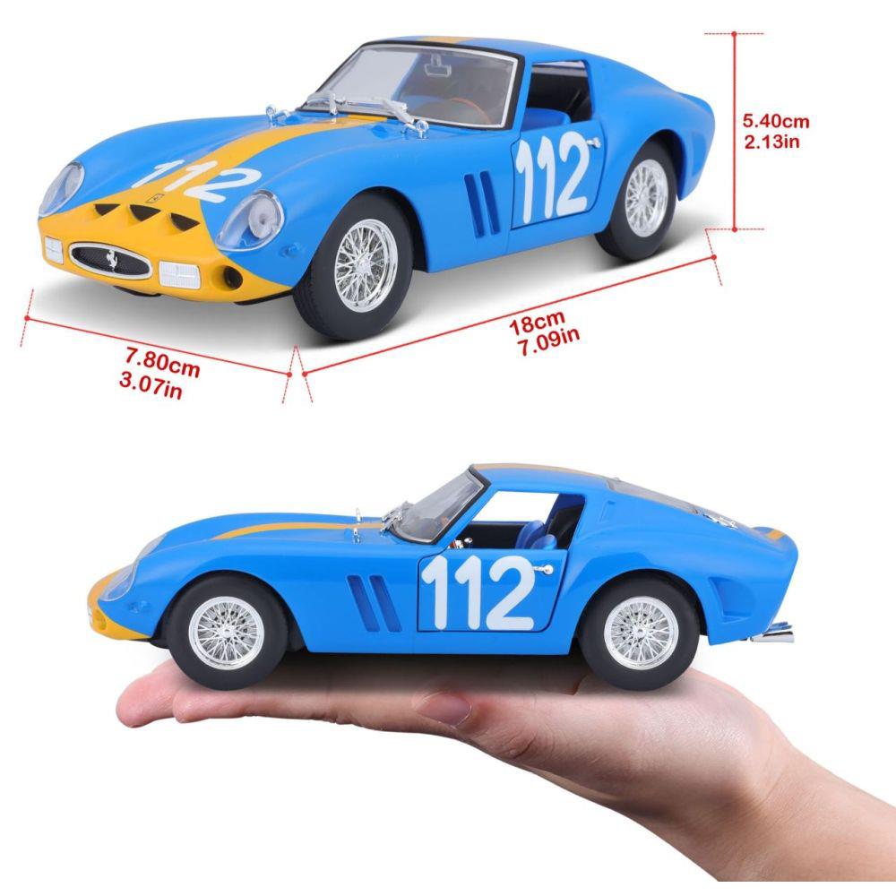 Bburago Ferrari Racing 250 GTO 1/24 bleue