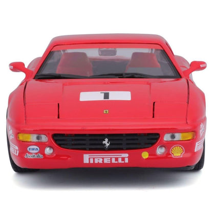 Bburago Ferrari Racing F355 Challenge 1/24 rouge