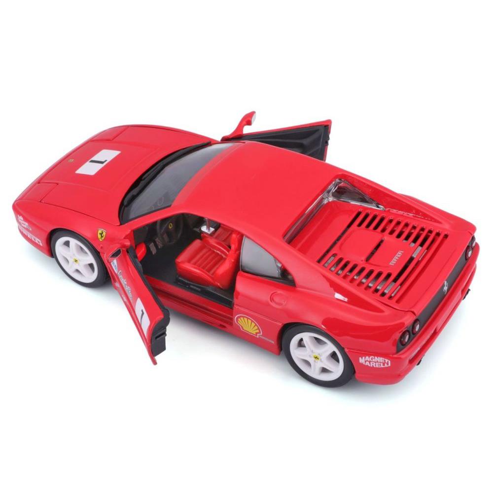 Bburago Ferrari Racing F355 Challenge 1/24 rouge